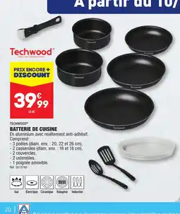 ALDI BATTERIE DE CUISINE offre
