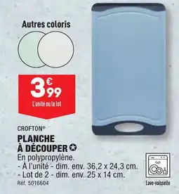 ALDI PLANCHE À DÉCOUPER offre