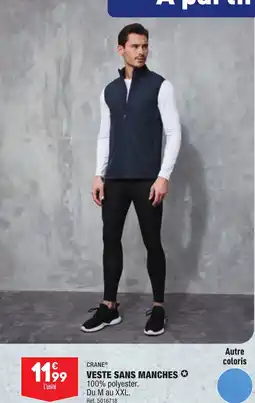 ALDI VESTE SANS MANCHES offre
