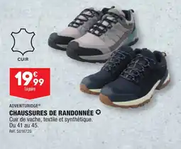 ALDI CHAUSSURES DE RANDONNÉE offre