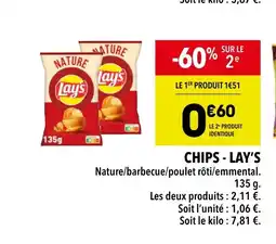 Supeco CHIPS - LAY'S offre