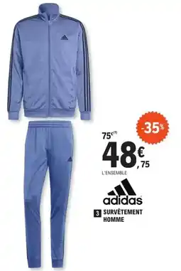 E.Leclerc Sport Adidas - survêtement homme offre