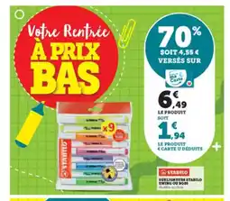 Super U LE PRODUIT SOIT offre