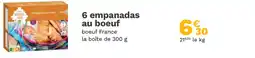 Picard 6 empanadas au boeuf offre