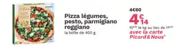 Picard Pizza légumes, pesto, parmigiano reggiano offre