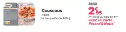 Picard Couscous offre