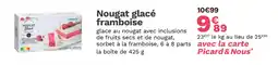 Nougat glacé framboise