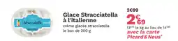 Picard Glace Stracciatella à l'italienne offre