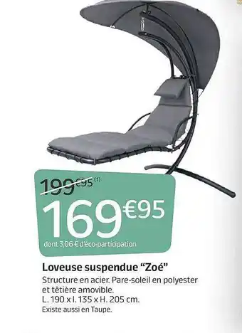 Loveuse Suspendue 