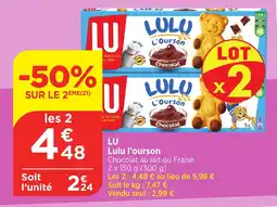LU Lulu l'ourson