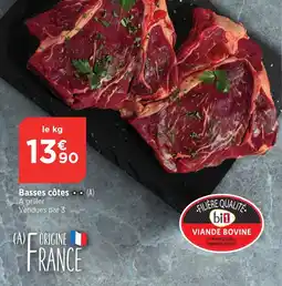 Maximarché Basses côtes ✰✰ (A) offre