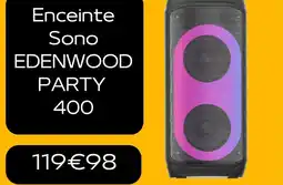 Enceinte Sono EDENWOOD PARTY 400