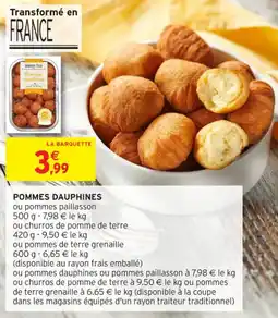 Intermarché Contact POMMES DAUPHINES offre