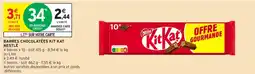 Intermarché Contact BARRES CHOCOLATÉES KIT KAT NESTLÉ offre