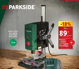 Lidl Parkside - perceuse à colonne avec réglage électronique offre