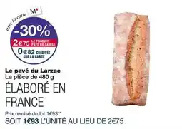 Monop' Le pavé du larzac offre