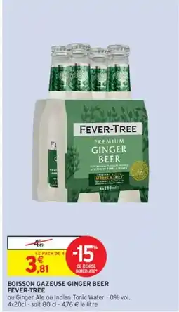 Fever tree - fever-tree - boisson gazeuse ginger beer