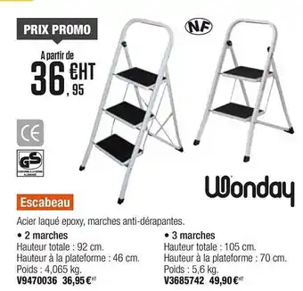 Escabeau Wonday