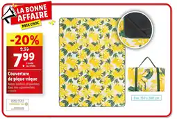 Lidl Couverture de pique-nique offre