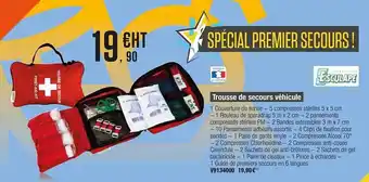 Trousse De Secours Véhicule Esculape