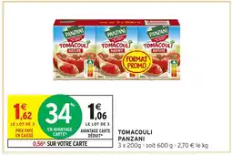 Intermarché TOMACOULI PANZANI offre