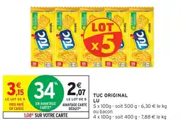 Intermarché TUC ORIGINAL LU offre