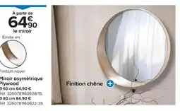 Castorama Miroir asymétrique Plywood offre