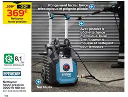 Castorama Nettoyeur haute pression 3000 W 180 bar offre