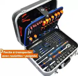 Gifi Dexter - valise troiley 144 outils offre