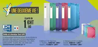 Plein ciel Boîte Et Chemise 2nd Life offre