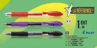 écriture Moyenne Pilot