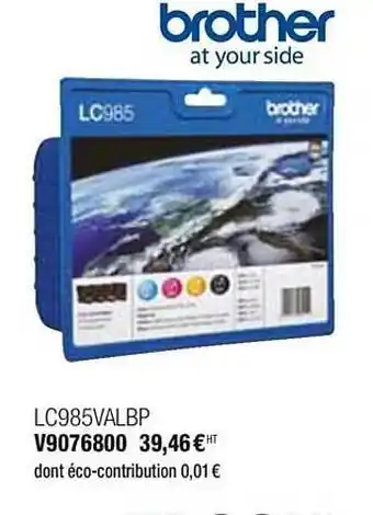 Plein ciel V9076800 Brother At Your Side offre