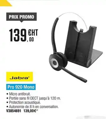 Pro 920 Mono Jabra