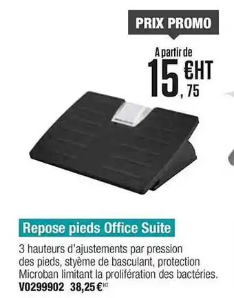 Repose Pieds Office Suite