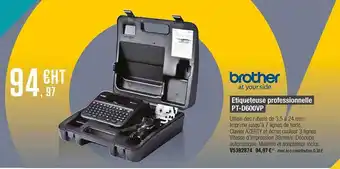 Plein ciel étiqueteuse Professionnelle Pt-d600vp Brother offre