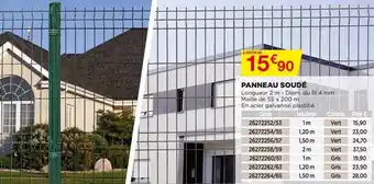 Bricomarché Panneau Soudé offre