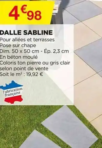 Bricomarché Dalle Sabline offre