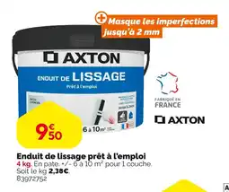 Weldom AXTON Enduit de lissage prêt à l’emploi offre