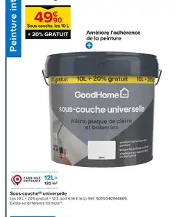 Castorama GoodHome Sous-couche(d) universelle offre
