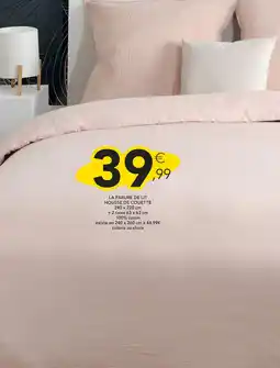 Stokomani LA PARURE DE LIT HOUSSE DE COUETTE offre