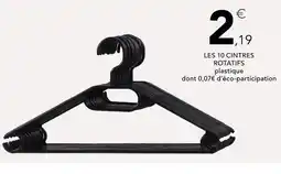 Stokomani LES 10 CINTRES ROTATIFS offre
