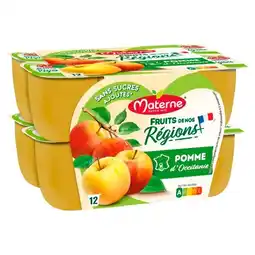 Auchan 60% De Remise Immédiate Sur Le 2Ème Au Choix Sur La Gamme De Dessert De Fruits Materne offre