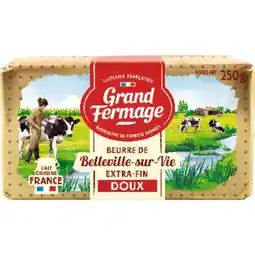 Auchan Supermarché Beurre Doux Grand Fermage De Belleville-Sur-Vie offre