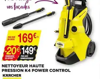 Bricomarché Nettoyeur Haute Pression K4 Power Control Kärcher offre