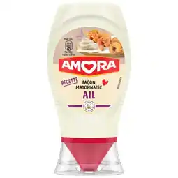 Auchan Mayonnaise À L'ail Amora offre