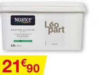 Bricomarché Peinture Bicouche Léopart Nuance offre