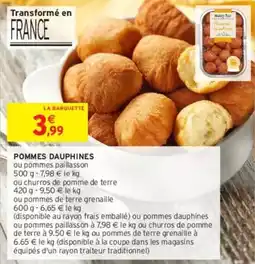 Intermarché Pommes dauphines offre