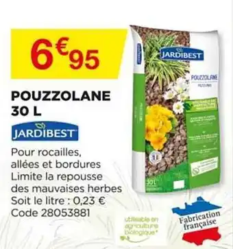Bricomarché Pouzzolane 30 L Jardibest offre