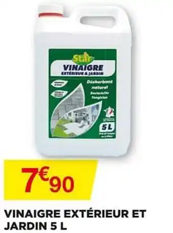 Bricomarché Vinaigre Extérieur Et Jardin 5 L Star offre