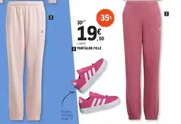 E.Leclerc adidas Pantalon fille offre